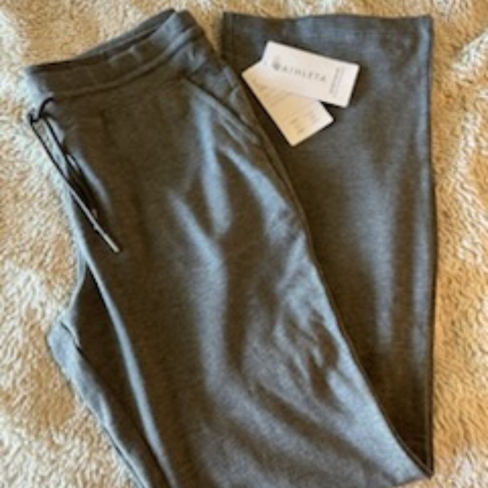 Athleta Medium Heather Gray Balance Flare Pant - TALL